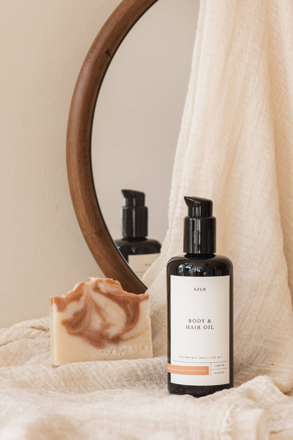 BODY & HAIR OIL | 100% Natural | Squalane