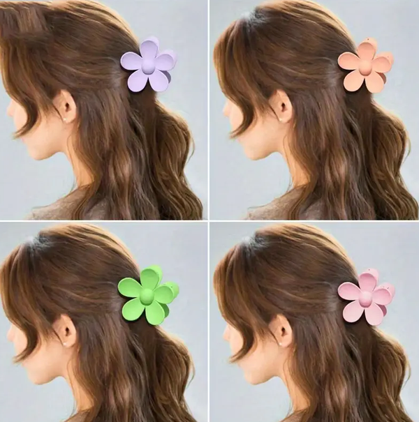 Flower Hair Clip 3 pieces