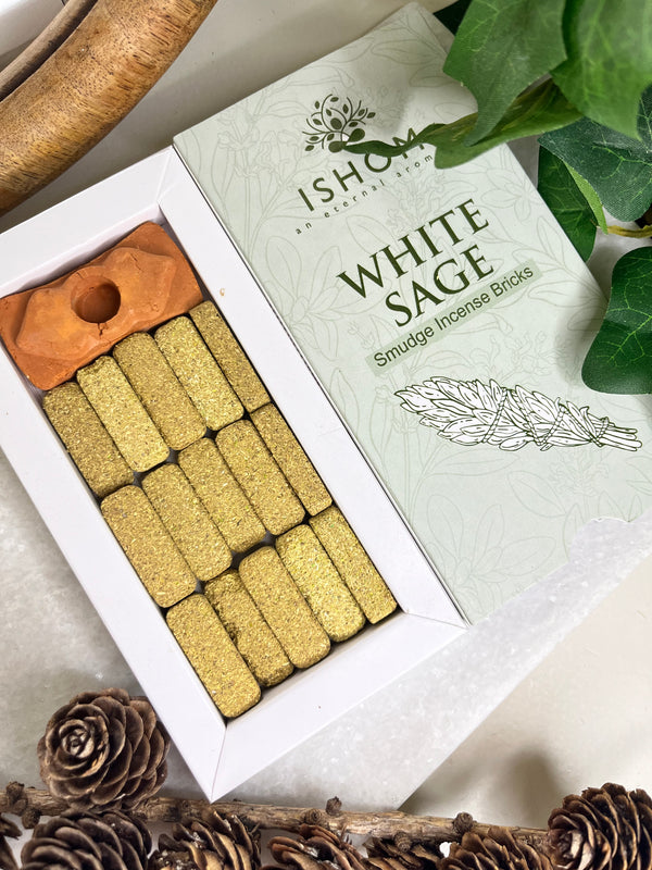 White Sage incense bricks