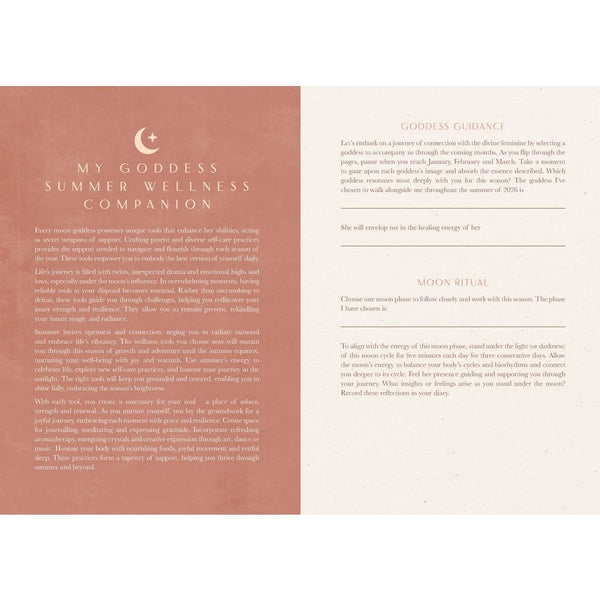 Moon Goddess diary 2026