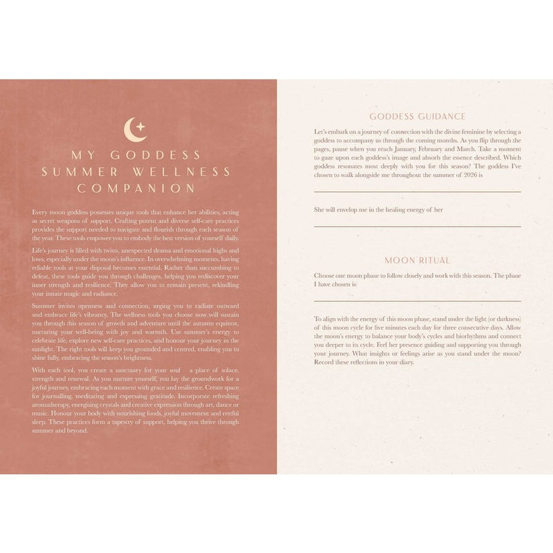Moon Goddess diary 2026