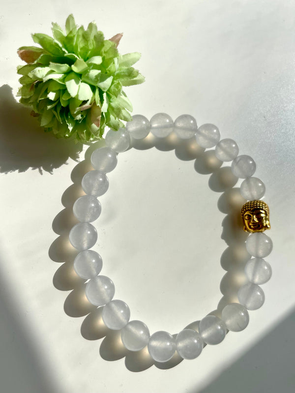 Buddhaarmbånd med opalitt