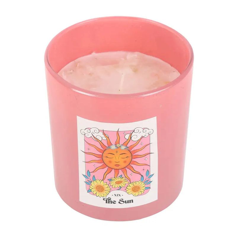 Sun energy rosequartz