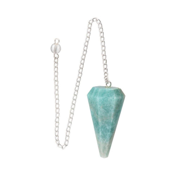 Amazonite faceted pendulum (73)