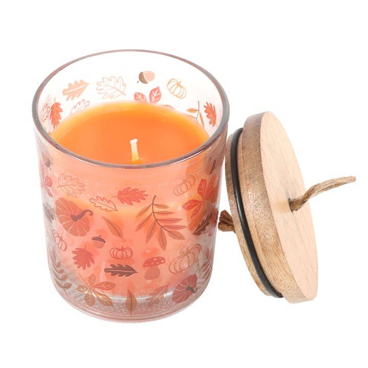 Autumn Leaves Cinnamon & Orange Fall Candle