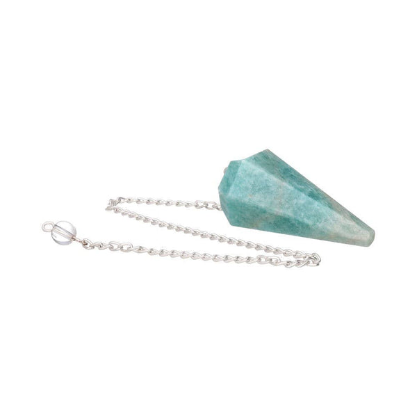 Amazonite faceted pendulum (73)