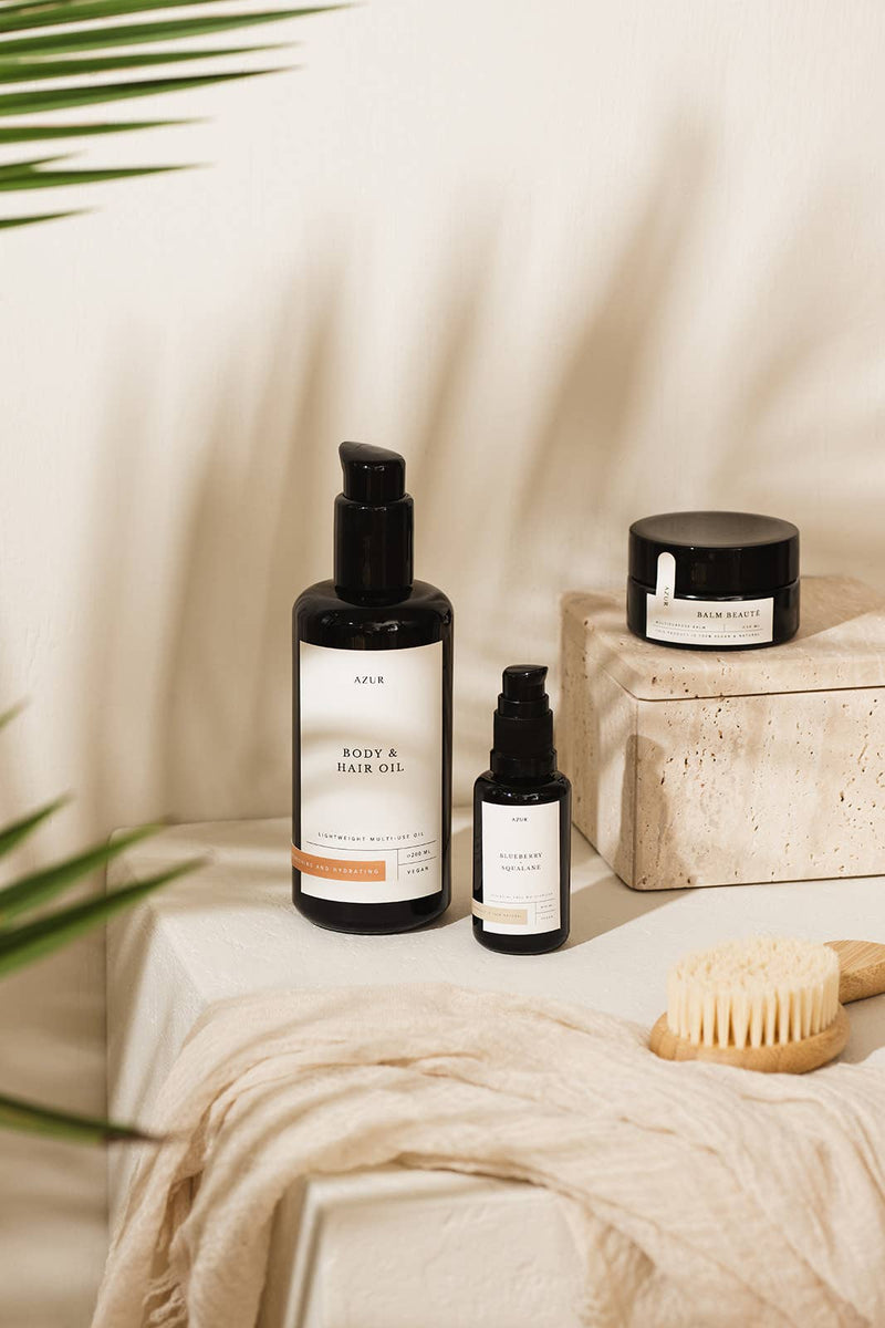 BODY & HAIR OIL | 100% Natural | Squalane