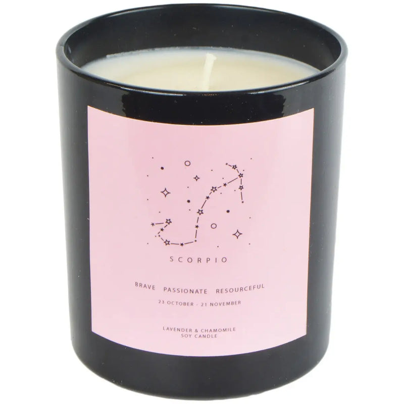 Lavender & Chamomile Zodiac Candle