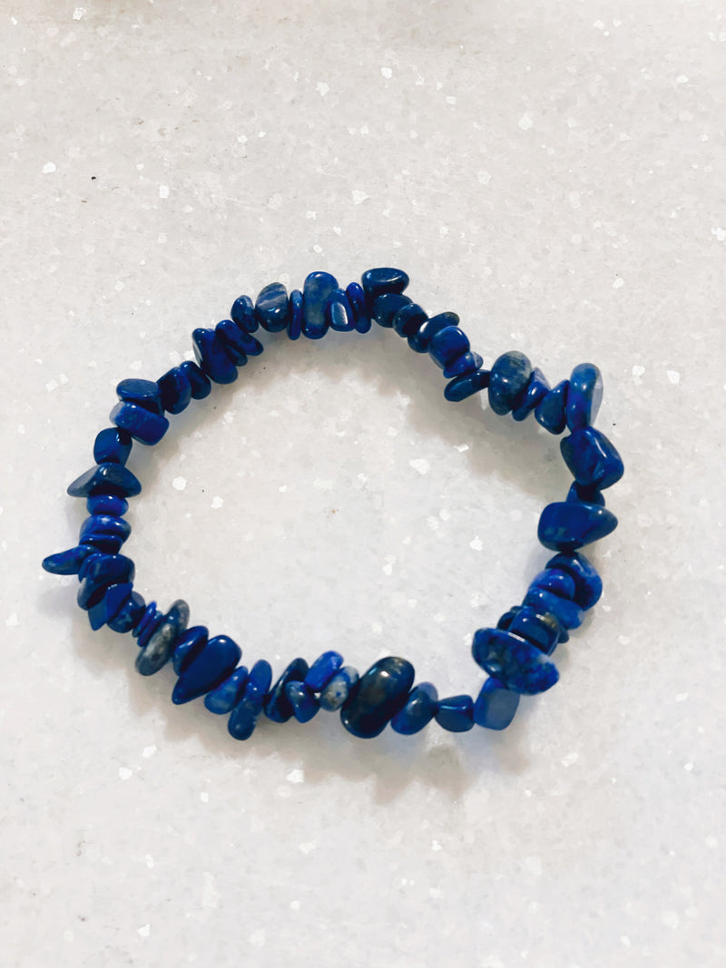 Lapis lazuli armbånd